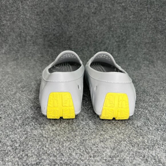 Floaters Country Club 4.0 Driving Loafers Men's Size 10 Grey Yellow Waterproof - Picture 5 of 10